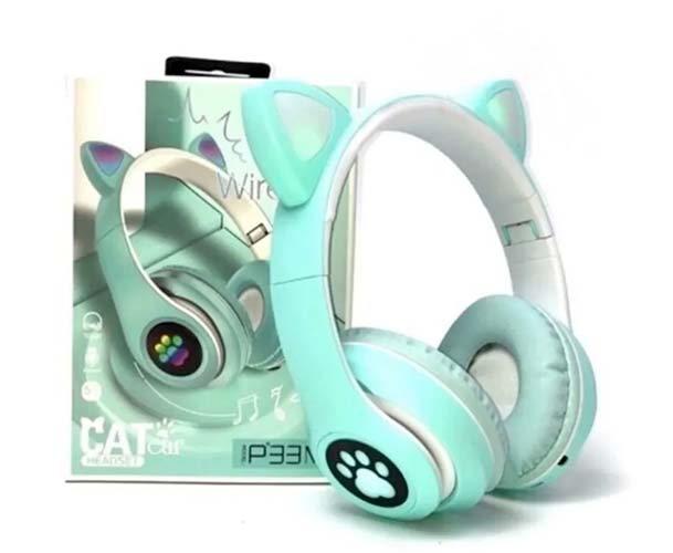 Беспроводные наушники полноразмерные CAT ear P33M (sky blue)