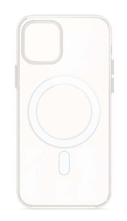 Чехол - накладка для iPhone 14 Pro Max пластик Clear Case with MagSafe прозрачный