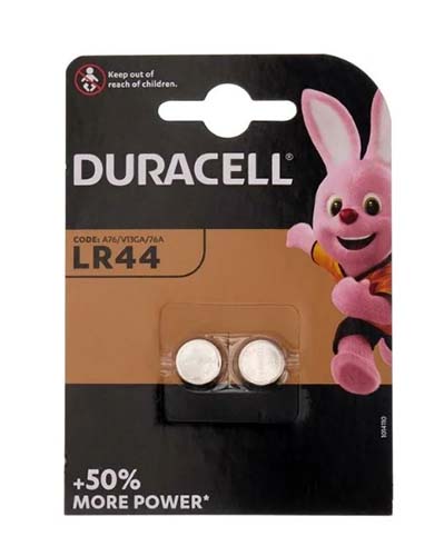 Батарейка A76 Duracell LR44 Duralock - 2шт