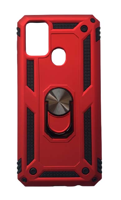 Чехол - накладка для Samsung M31 / M21 / M30s Protect Case With Ring Red