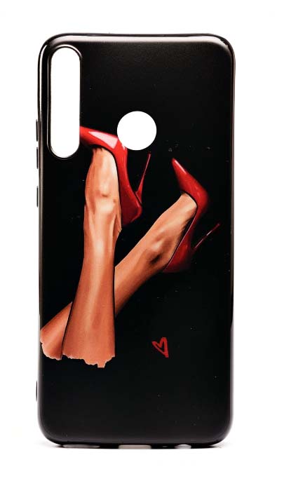 Чехол - накладка для Honor 9C / Huawei P40 Lite E силикон Glamor Feet №2