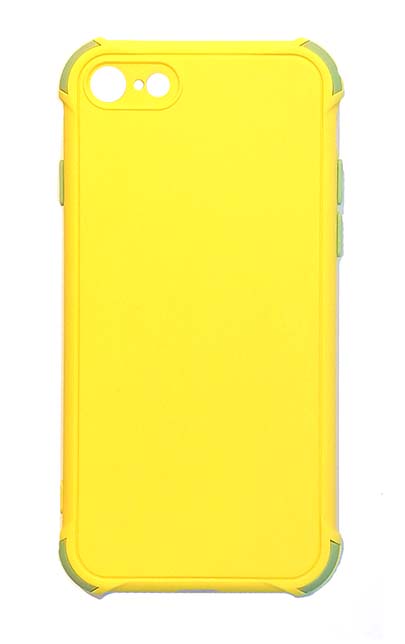 Чехол - накладка для iPhone XR силикон Colored Bumpers yellow