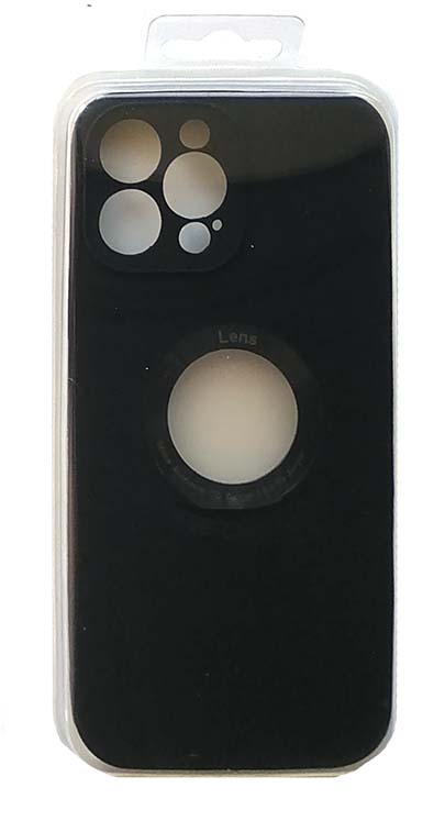 Чехол - накладка для iPhone 13 Pro Max Silicone Case Black V2