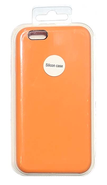 Чехол - накладка для iPhone 6 / 6S Silicone Case Papaya
