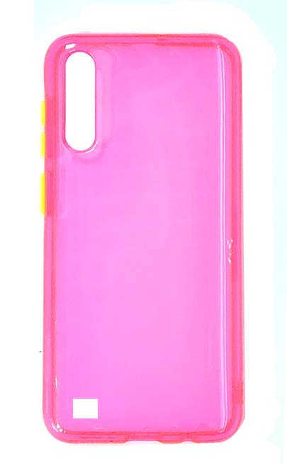 Чехол - накладка для Samsung A10 силикон Neon Pink