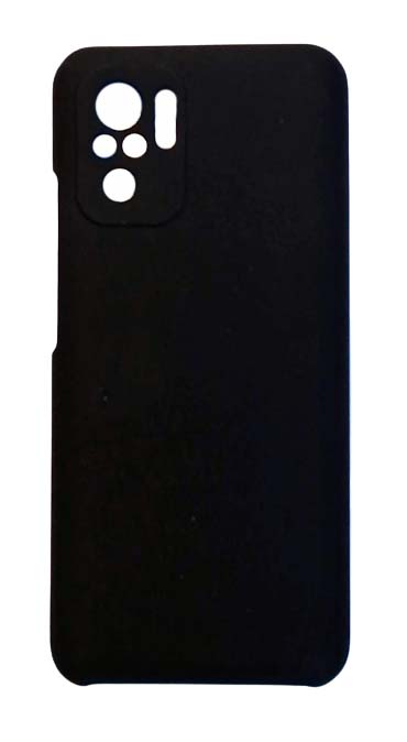 Чехол - накладка для Xiaomi Redmi Note 10 / Note 10S / Poco M5S Silicone Case Black