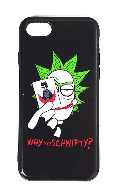 Чехол - накладка для iPhone 7 / 8 / SE 2020 силикон Rick and Morty, Joker