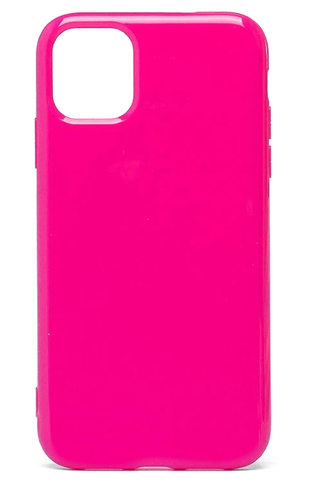 Чехол - накладка для iPhone 11 Pro Max силикон Gloss Pink