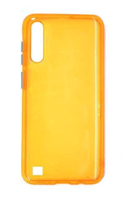 Чехол - накладка для Samsung A10 силикон Neon Orange