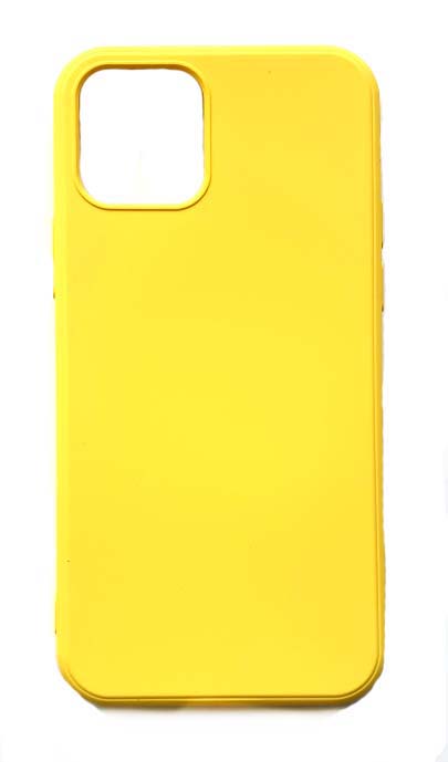 Чехол - накладка для iPhone 12 Pro Max силикон Activ Full Yellow