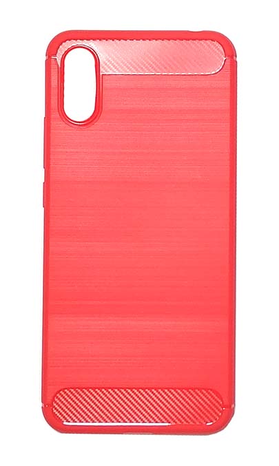 Чехол - накладка для Xiaomi Redmi 9A силикон Armor Case Red