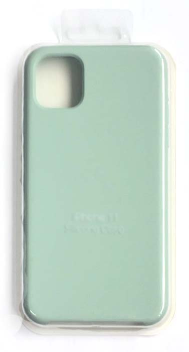Чехол - накладка для iPhone 13 mini Silicone Case Mint