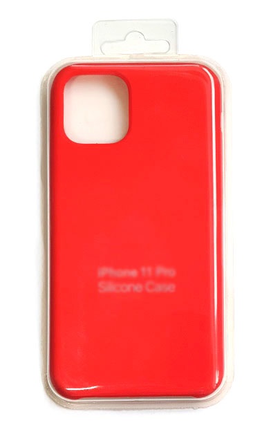 Чехол - накладка для iPhone 13 Pro Max Silicone Case Red
