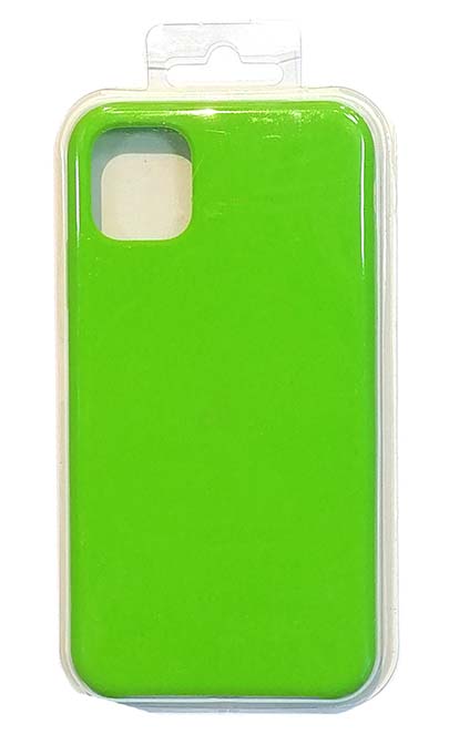 Чехол - накладка для iPhone 13 Pro Max Silicone Case Lime