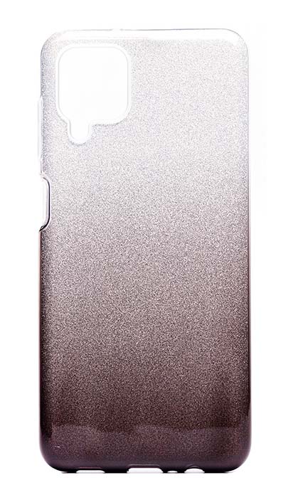 Чехол - накладка для Samsung A32 силикон Gradient Tinsel Black
