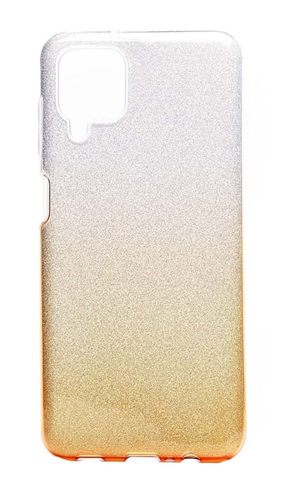 Чехол - накладка для Samsung A32 силикон Gradient Tinsel Gold