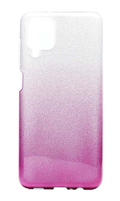 Чехол - накладка для Samsung A32 силикон Gradient Tinsel Purple
