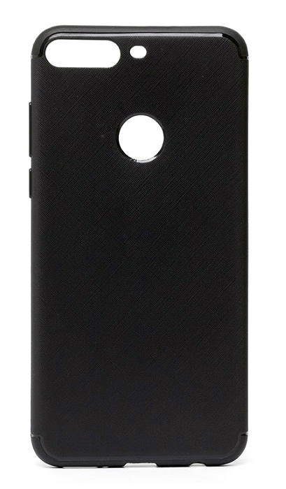 Чехол - накладка для Honor 7C Pro / Huawei Y7 (2018) пластик Black