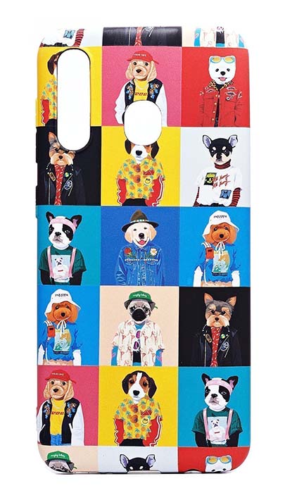 Чехол - накладка для Samsung A20 / A30 силикон Luxo Dog Fashion №2