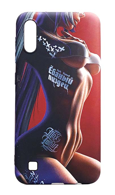 Чехол - накладка для Samsung A10 силикон Luxo Girl's Body №2