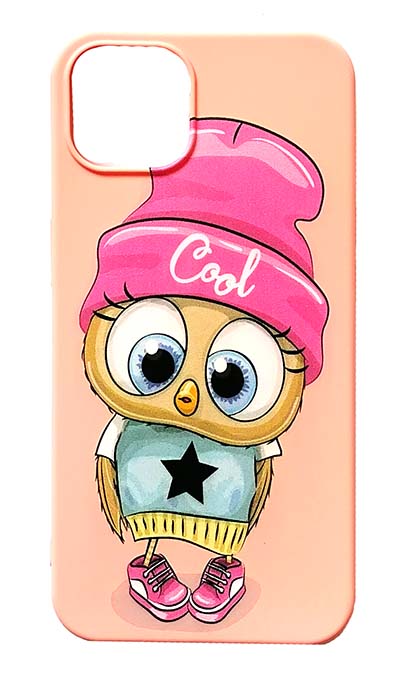 Чехол - накладка для iPhone 13 mini силикон Owl Cool