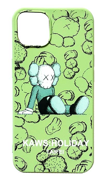 Чехол - накладка для iPhone 13 силикон KAWS Holiday